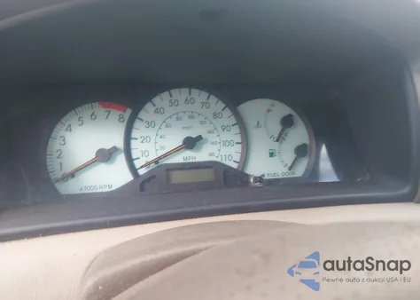 2003 Toyota Corolla Le z USA, uszkodzony, nr VIN JTDBR32E730043196